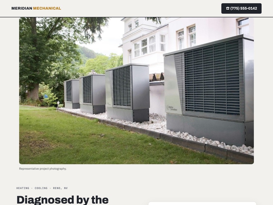 HVAC design — Meridian Mechanical