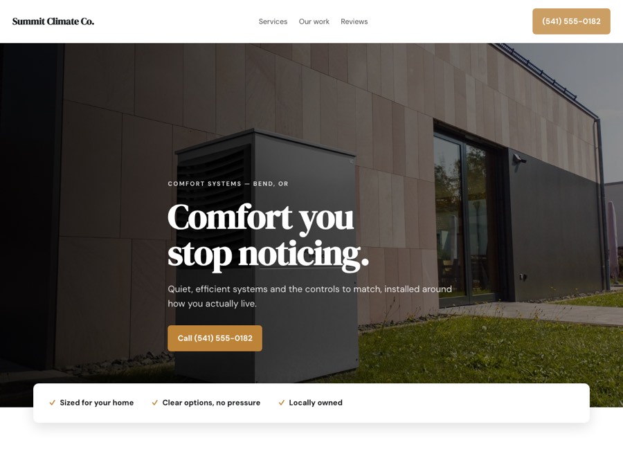 HVAC design — Summit Climate Co.